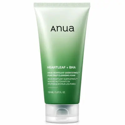 Anua Heartleaf Quercetinol™ Pore Deep Cleansing Foam.