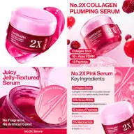 numbuzin No.2 Rose PDRN Collagen 2X Plumping Serum